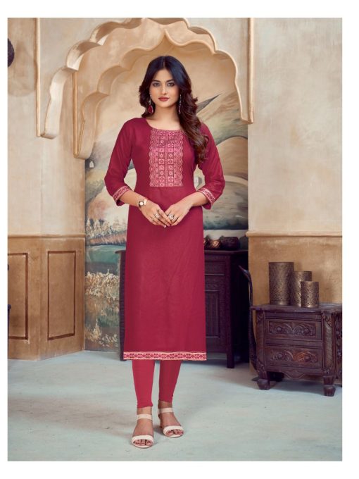 Viza Centra Kurti Wholesale Catalog 4 Pcs 7 510x680 - Viza Centra Kurti Wholesale Catalog 4 Pcs