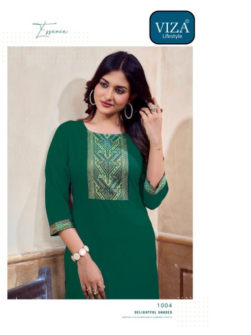 Viza Centra Kurti Wholesale Catalog 4 Pcs 8 510x680 - Viza Centra Kurti Wholesale Catalog 4 Pcs