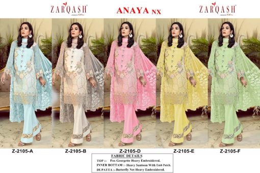 Zarqash Anaya NX Z 2105 by Khayyira Salwar Suit Wholesale Catalog 5 Pcs 12 510x340 - Zarqash Anaya NX Z 2105 by Khayyira Salwar Suit Wholesale Catalog 5 Pcs