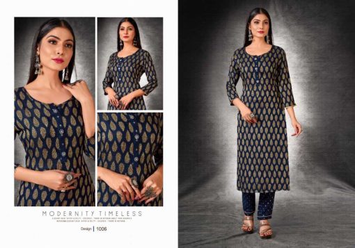 Alishka Silkberry Kurti with Pant Rayon Catalog 6 Pcs 5 510x357 - Alishka Silkberry Kurti with Pant Rayon Catalog 6 Pcs