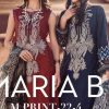 Deepsy Maria B M Print 22 Vol 4 Cotton Chiffon Salwar Suit Catalog 8 Pcs