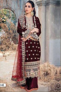 Dinsaa Anaya Vol 1 Velvet Collection Salwar Suit Catalog 3 Pcs 247x371 - Surat Fabrics