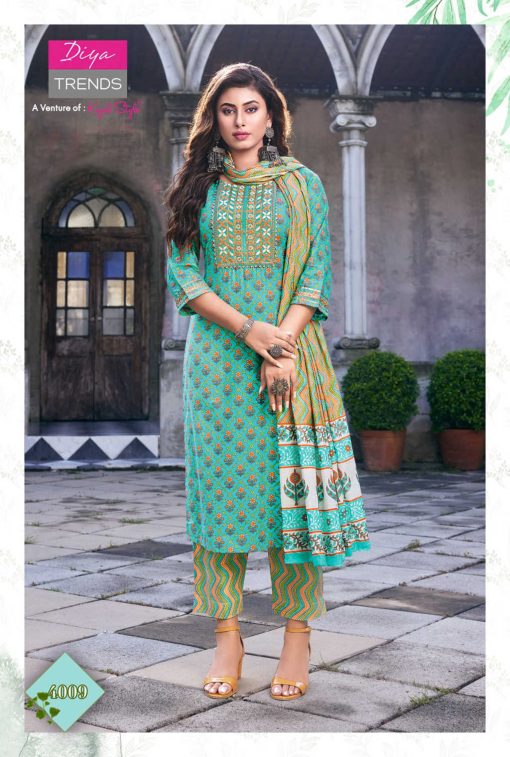 Diya Trends Odhani Vol 4 by Kajal Style Kurti with Dupatta Bottom Cotton Catalog 10 Pcs 12 510x757 - Diya Trends Odhani Vol 4 by Kajal Style Kurti with Dupatta Bottom Cotton Catalog 10 Pcs