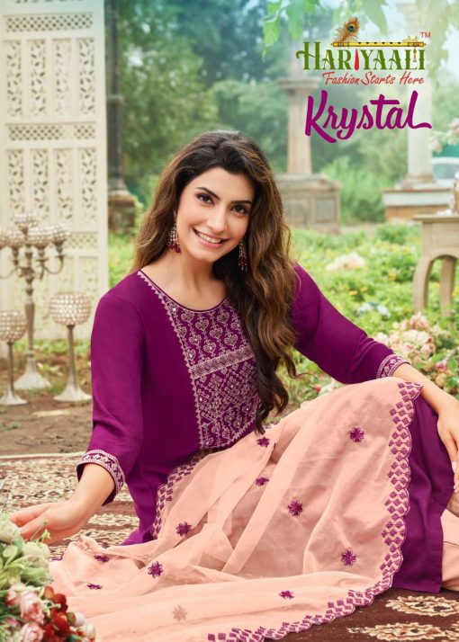 Hariyaali Krystal by Kayce Trendz Chinon Organza Readymade Salwar Suit Catalog 6 Pcs 1 510x714 - Hariyaali Krystal by Kayce Trendz Chinon Organza Readymade Salwar Suit Catalog 6 Pcs