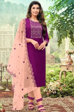 Hariyaali Krystal by Kayce Trendz Chinon Organza Readymade Salwar Suit Catalog 6 Pcs