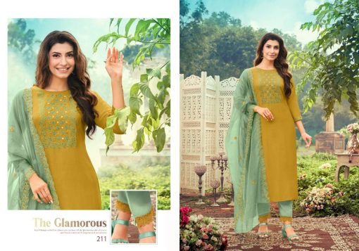 Hariyaali Krystal by Kayce Trendz Chinon Organza Readymade Salwar Suit Catalog 6 Pcs 3 510x357 - Hariyaali Krystal by Kayce Trendz Chinon Organza Readymade Salwar Suit Catalog 6 Pcs