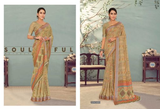 Hi Studio Lotus Series 1 Linen Saree Sari Catalog 8 Pcs 3 510x349 - Hi Studio Lotus Series 1 Linen Saree Sari Catalog 8 Pcs