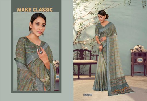 Hi Studio Lotus Series 1 Linen Saree Sari Catalog 8 Pcs 5 510x349 - Hi Studio Lotus Series 1 Linen Saree Sari Catalog 8 Pcs