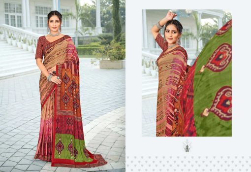 Hi Studio Nazakat Series 1 Georgette Saree Sari Catalog 8 Pcs 4 510x349 - Hi Studio Nazakat Series 1 Georgette Saree Sari Catalog 8 Pcs