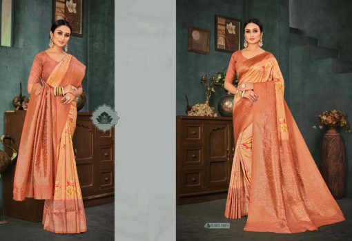 Hi Studio Tusser Silk Series 1 Banarasi Saree Sari Catalog 8 Pcs 2 510x349 - Hi Studio Tusser Silk Series 1 Banarasi Saree Sari Catalog 8 Pcs