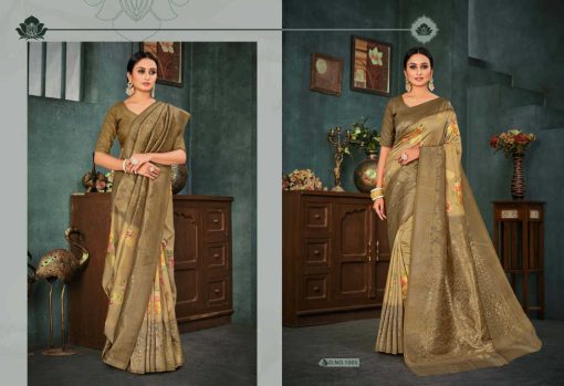 Hi Studio Tusser Silk Series 1 Banarasi Saree Sari Catalog 8 Pcs 5 510x349 - Hi Studio Tusser Silk Series 1 Banarasi Saree Sari Catalog 8 Pcs