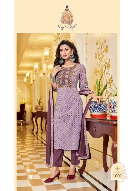 Kajal Style Swagger Vol 1 Kurti with Dupatta Bottom Cotton Catalog 6 Pcs 4 510x725 - Kajal Style Swagger Vol 1 Kurti with Dupatta Bottom Cotton Catalog 6 Pcs