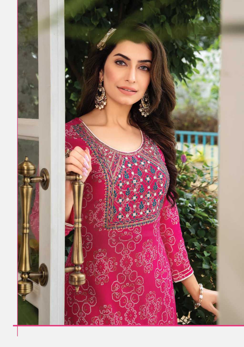 Top 161+ bandhani designer gowns best