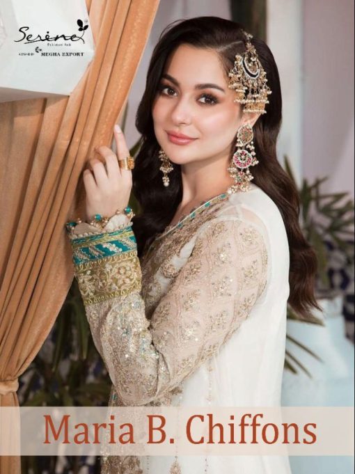 Serene Maria B Chiffons Georgette Salwar Suit Catalog 3 Pcs 1 510x681 - Serene Maria B Chiffons Georgette Salwar Suit Catalog 3 Pcs