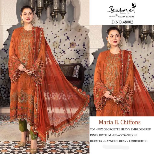 Serene Maria B Chiffons Georgette Salwar Suit Catalog 3 Pcs 3 510x510 - Serene Maria B Chiffons Georgette Salwar Suit Catalog 3 Pcs