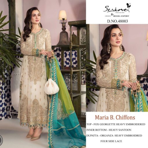 Serene Maria B Chiffons Georgette Salwar Suit Catalog 3 Pcs 4 510x510 - Serene Maria B Chiffons Georgette Salwar Suit Catalog 3 Pcs