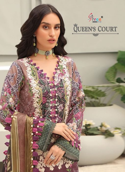 Shree Fabs Queens Court Chiffon Cotton Salwar Suit Catalog 5 Pcs 1 510x702 - Shree Fabs Queen’s Court Chiffon Cotton Salwar Suit Catalog 5 Pcs
