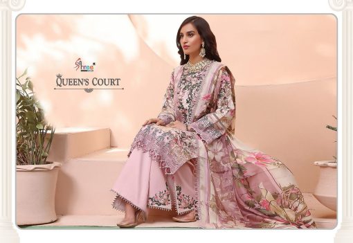 Shree Fabs Queens Court Chiffon Cotton Salwar Suit Catalog 5 Pcs 10 510x351 - Shree Fabs Queen’s Court Chiffon Cotton Salwar Suit Catalog 5 Pcs