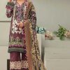 Shree Fabs Queen’s Court Chiffon Cotton Salwar Suit Catalog 5 Pcs