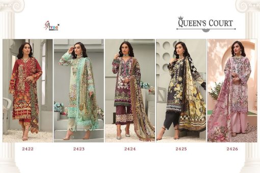 Shree Fabs Queens Court Chiffon Cotton Salwar Suit Catalog 5 Pcs 12 510x340 - Shree Fabs Queen’s Court Chiffon Cotton Salwar Suit Catalog 5 Pcs