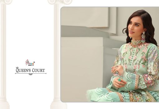 Shree Fabs Queens Court Chiffon Cotton Salwar Suit Catalog 5 Pcs 4 510x351 - Shree Fabs Queen’s Court Chiffon Cotton Salwar Suit Catalog 5 Pcs