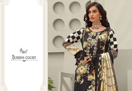 Shree Fabs Queens Court Chiffon Cotton Salwar Suit Catalog 5 Pcs 8 510x351 - Shree Fabs Queen’s Court Chiffon Cotton Salwar Suit Catalog 5 Pcs