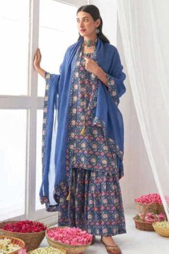 Tejaswee Alfaaz Vol 6 Muslin Readymade Salwar Suit Catalog 4 Pcs