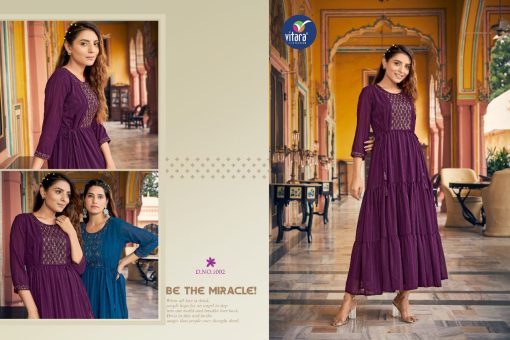 Vitara Occasion Georgette Kurti Catalog 4 Pcs 2 510x340 - Vitara Occasion Georgette Kurti Catalog 4 Pcs