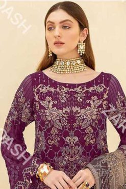 Zarqash D No 3011 by Khayyira Georgette Salwar Suit Catalog 4 Pcs 247x371 - Cart