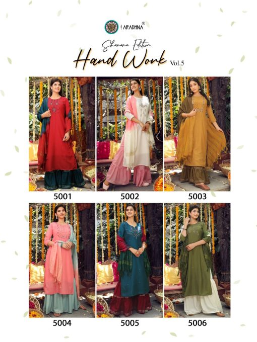 Aradhna Hand Work Vol 5 Cotton Kurti with Dupatta Bottom Catalog 6 Pcs 16 510x680 - Aradhna Hand Work Vol 5 Cotton Kurti with Dupatta Bottom Catalog 6 Pcs