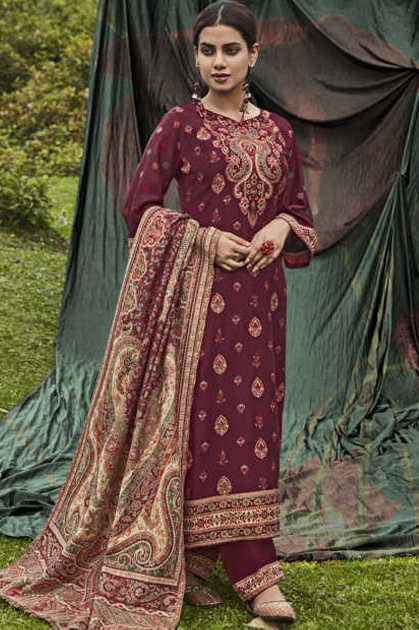 Belliza Rumi Pashmina Salwar Suit Catalog 8 Pcs