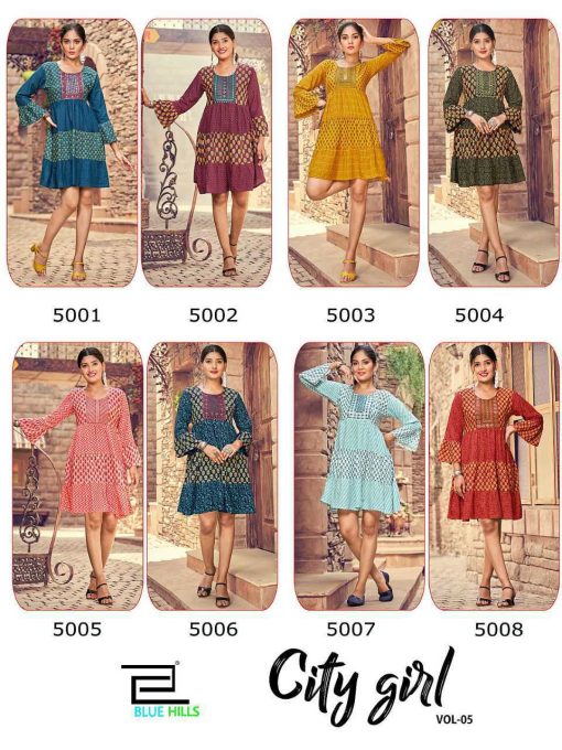 Blue Hills City Girl Vol 5 Rayon Kurti Catalog 8 Pcs 11 510x680 - Blue Hills City Girl Vol 5 Rayon Kurti Catalog 8 Pcs