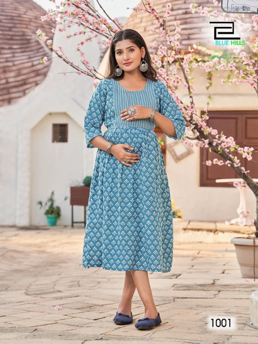 Blue Hills Goodnews Special Edition Feeding Kurti Catalog 9 Pcs 3 510x680 - Blue Hills Goodnews Special Edition Feeding Kurti Catalog 9 Pcs