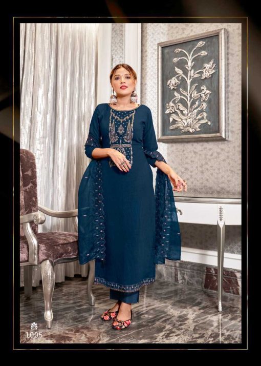 Brij Nura Viscose Salwar Suit Catalog 8 Pcs 13 1 510x714 - Brij Nura Viscose Salwar Suit Catalog 8 Pcs