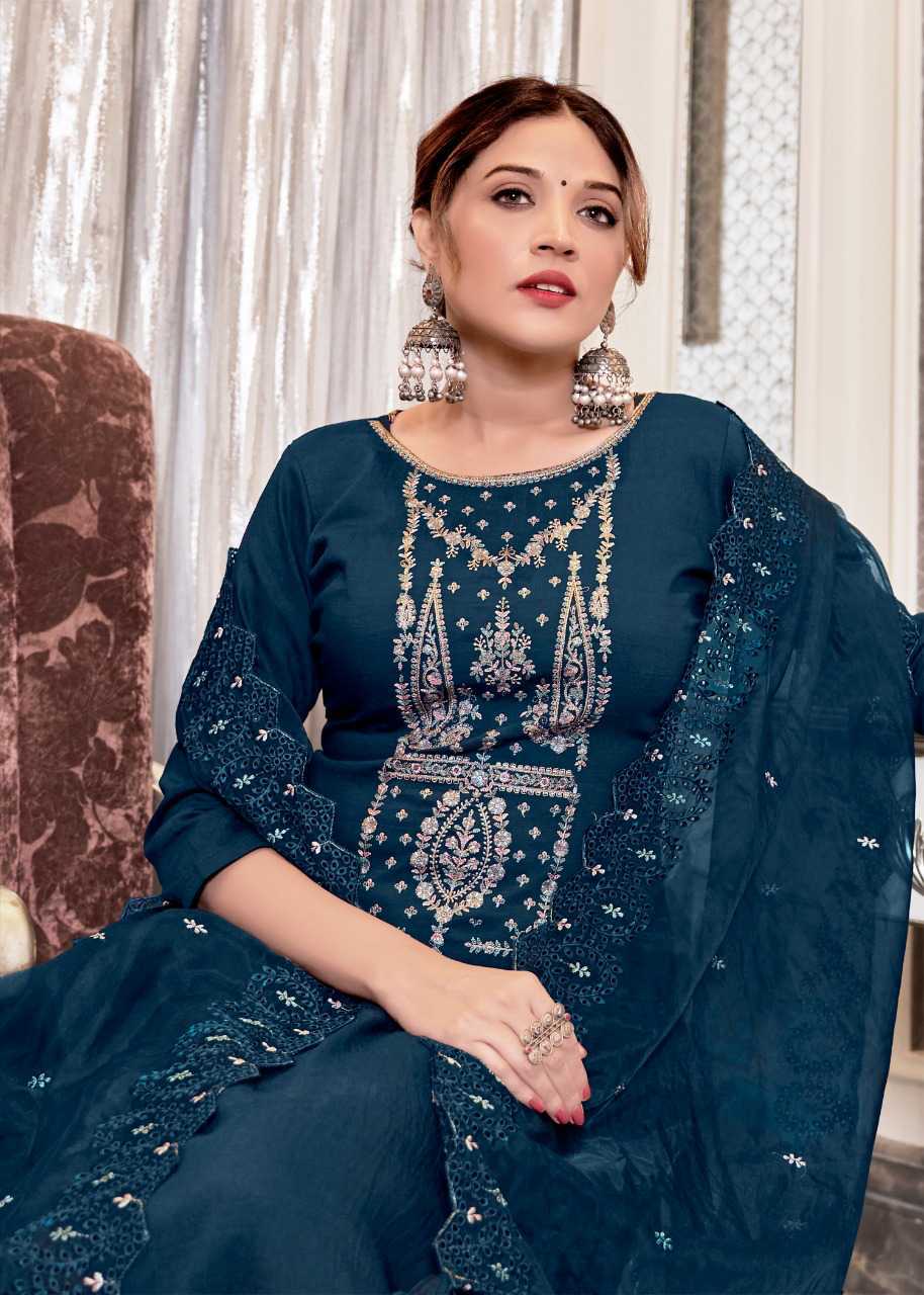 Buy Siril Women'S Crepe Fabric Dark Grey & Dark Brown Colour Unstitched  Combo Printed Salwar Suit Dress Material Online at Best Prices in India -  JioMart.