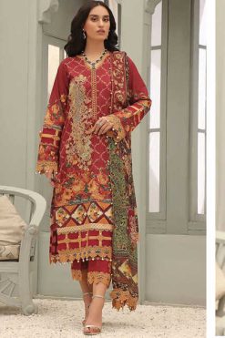 Deepsy Firdous Queen’s Court Super Hit Cotton Chiffon Salwar Suit Catalog 6 Pcs