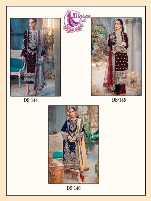 Dinsaa Anaya Vol 1 Georgette Collection Salwar Suit Catalog 3 Pcs 5 510x680 - Dinsaa Anaya Vol 1 Georgette Collection Salwar Suit Catalog 3 Pcs