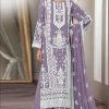 Dinsaa Ds 158 Georgette Salwar Suit Catalog 4 Pcs