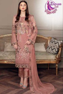 Dinsaa Rangoon Georgette Salwar Suit Catalog 3 Pcs