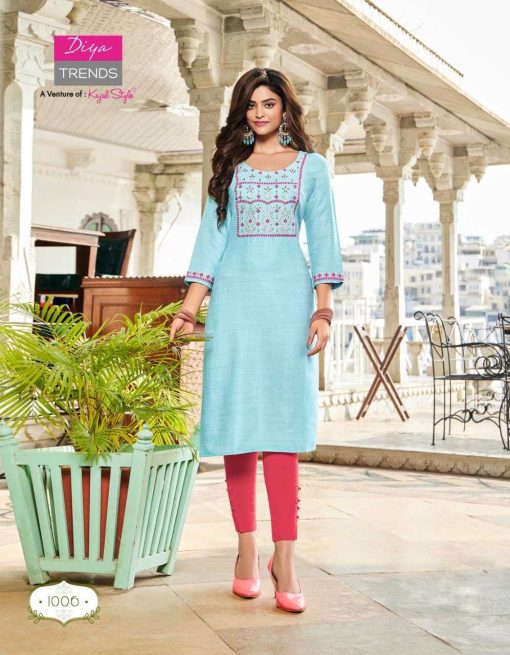 Diya Trends Captan Cool Vol 1 by Kajal Style Rayon Kurti Catalog 6 Pcs 7 510x655 - Diya Trends Captan Cool Vol 1 by Kajal Style Rayon Kurti Catalog 6 Pcs