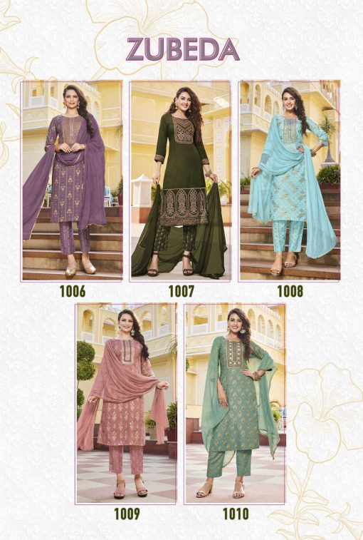 Diya Trends Zubeda Vol 1 by Kajal Style Rayon Kurti with Dupatta Bottom Catalog 10 Pcs 19 1 510x757 - Diya Trends Zubeda Vol 1 by Kajal Style Rayon Kurti with Dupatta Bottom Catalog 10 Pcs