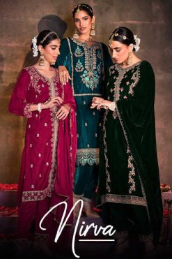 Gull Jee Nirva by Deepsy Velvet Salwar Suit Catalog 6 Pcs