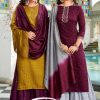 Ladies Flavour Bonus Kurti with Bottom Dupatta Viscose Catalog 6 Pcs