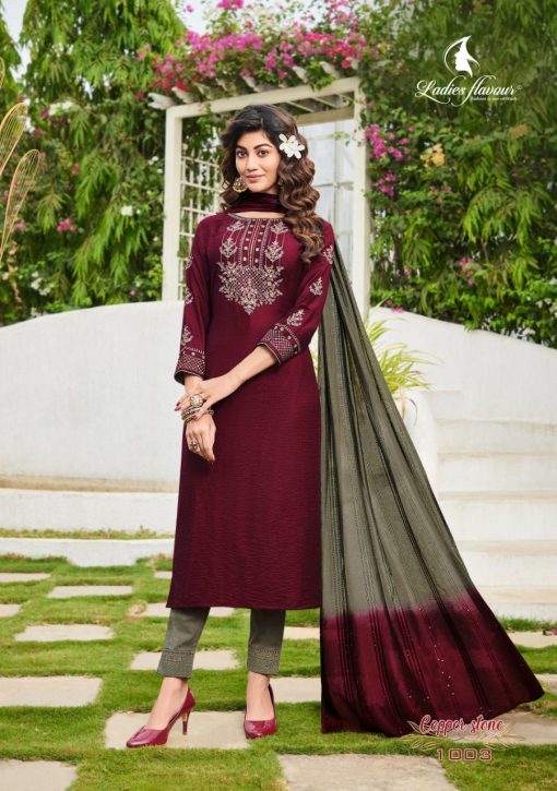 Ladies Flavour Copper Stone Vol 11 Kurti with Bottom Dupatta Cotton Viscose Catalog 6 Pcs 8 510x725 - Ladies Flavour Copper Stone Vol 11 Kurti with Bottom Dupatta Cotton Viscose Catalog 6 Pcs