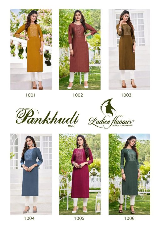 Ladies Flavour Pankhudi Vol 3 Viscose Kurti Catalog 6 Pcs 11 510x721 - Ladies Flavour Pankhudi Vol 3 Viscose Kurti Catalog 6 Pcs