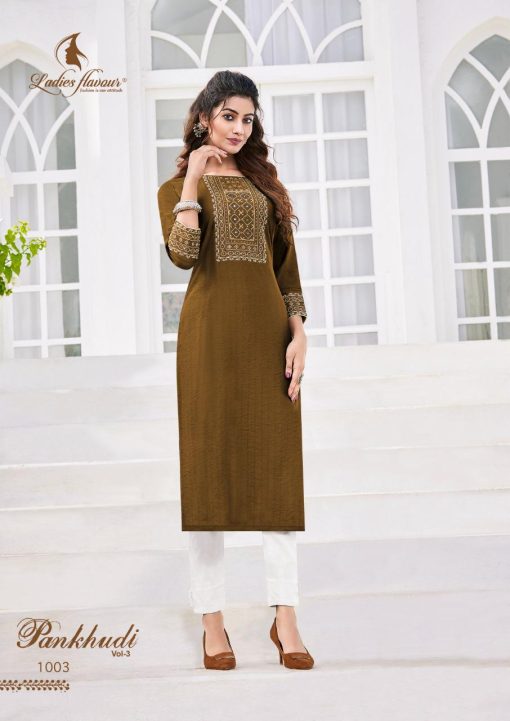 Ladies Flavour Pankhudi Vol 3 Viscose Kurti Catalog 6 Pcs 6 510x721 - Ladies Flavour Pankhudi Vol 3 Viscose Kurti Catalog 6 Pcs