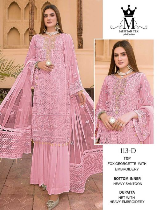 Mehtab 113 Hit Collection Georgette Salwar Suit Catalog 4 Pcs 1 510x680 - Mehtab 113 Hit Collection Georgette Salwar Suit Catalog 4 Pcs