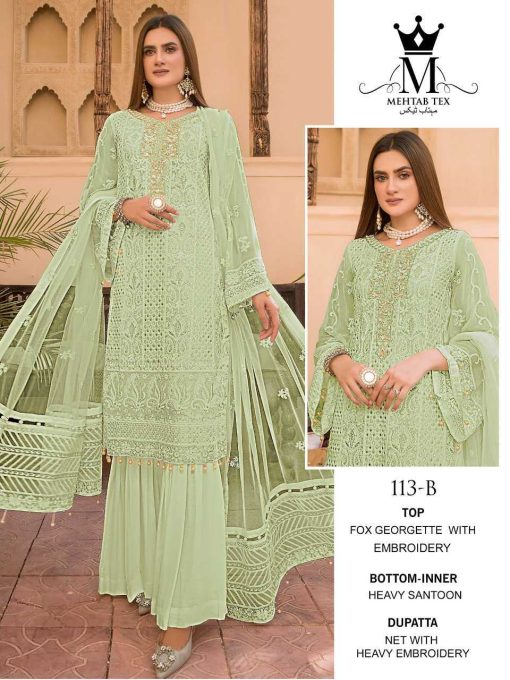 Mehtab 113 Hit Collection Georgette Salwar Suit Catalog 4 Pcs 4 510x680 - Mehtab 113 Hit Collection Georgette Salwar Suit Catalog 4 Pcs