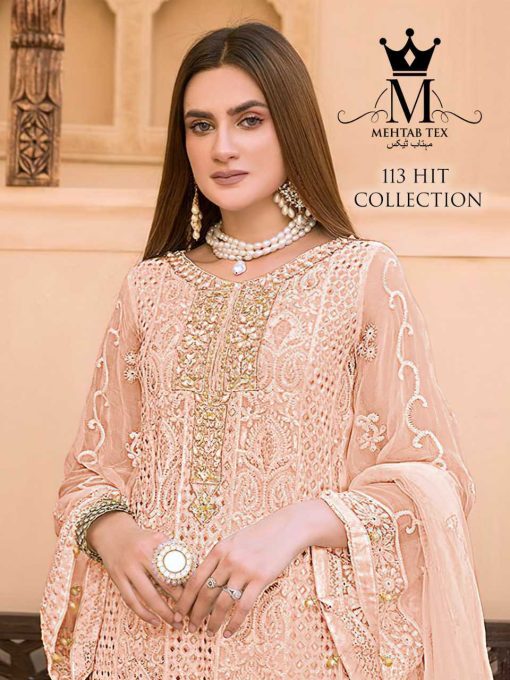 Mehtab 113 Hit Collection Georgette Salwar Suit Catalog 4 Pcs 5 510x680 - Mehtab 113 Hit Collection Georgette Salwar Suit Catalog 4 Pcs