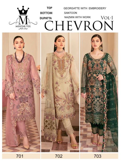 Mehtab Chevron Vol 1 Georgette Salwar Suit Catalog 3 Pcs 4 510x680 - Mehtab Chevron Vol 1 Georgette Salwar Suit Catalog 3 Pcs